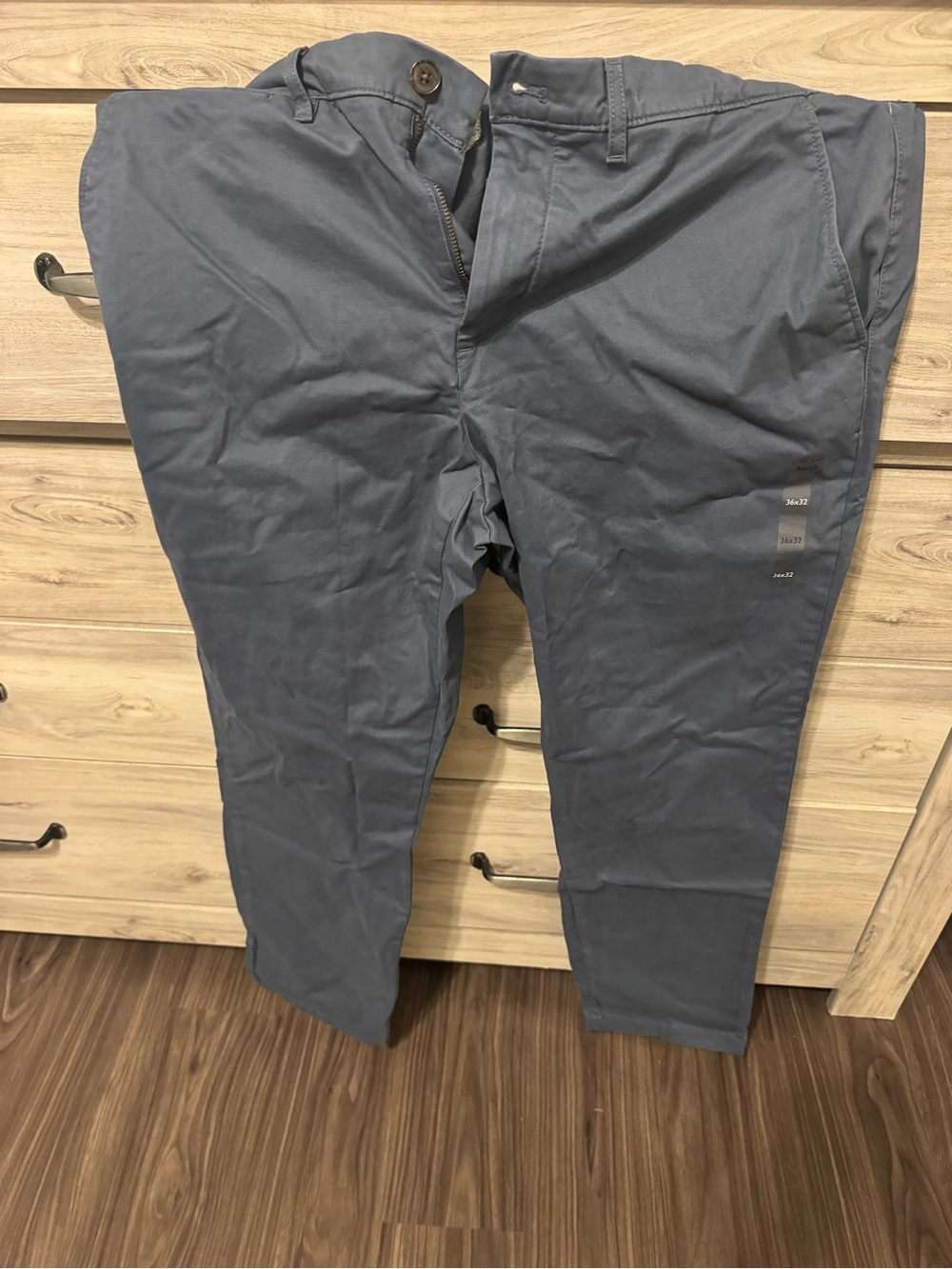 Tommy Hilfiger TH Flex Men's Slate Blue Chino Pants